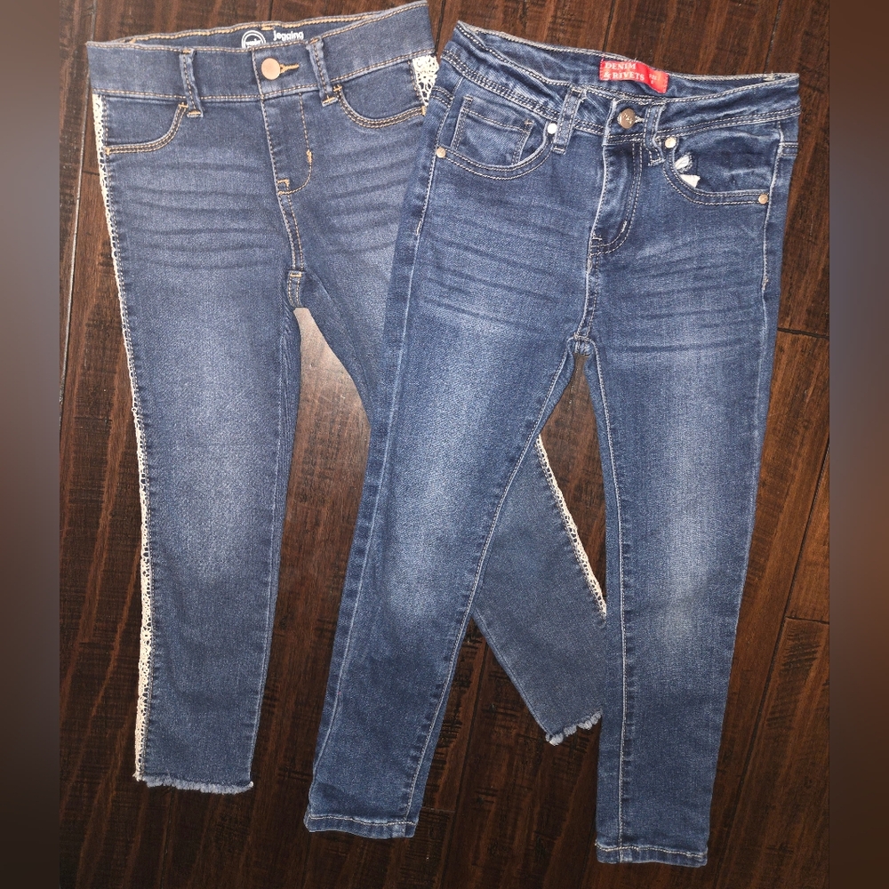 Denim & Rivets and Wonder Nation Jeans sz 6
